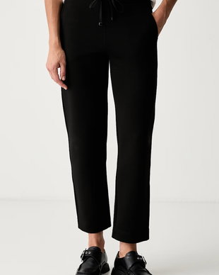 MM by Max Mara pantaloni de trening pentru femei cu bumbac MMLZINNIA