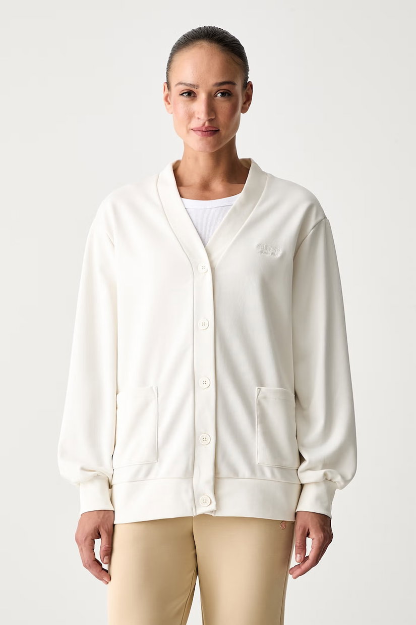 Guess cardigan pentru femei cu bumbac PHOEBE