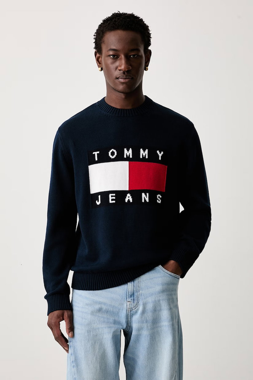 Tommy Jeans pulover pentru bărbați din bumbac