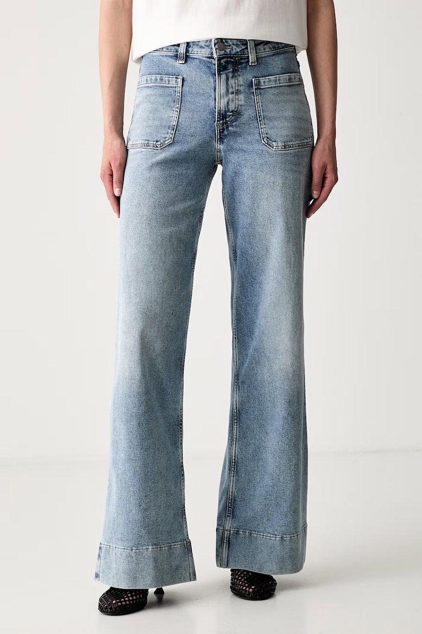 Marc O'Polo blugi wide leg pentru femei