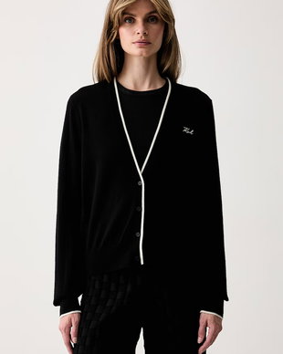Karl Lagerfeld cardigan pentru femei din lână