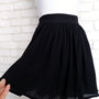 Fusta Incretita Panza Topita Neagra