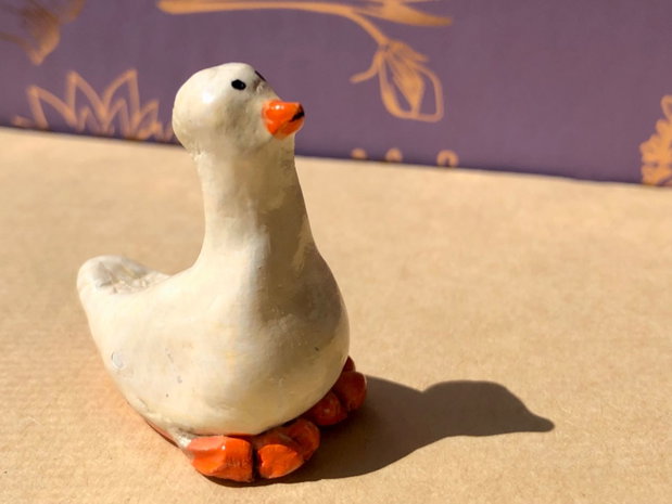 Silly Goose - figurină din lut