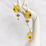 Set bijuterii flori -rasina 02176