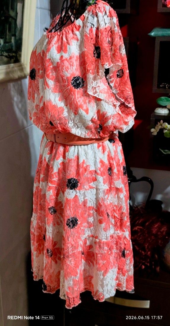 Rochie ampla din dantela mărime xl -xxl