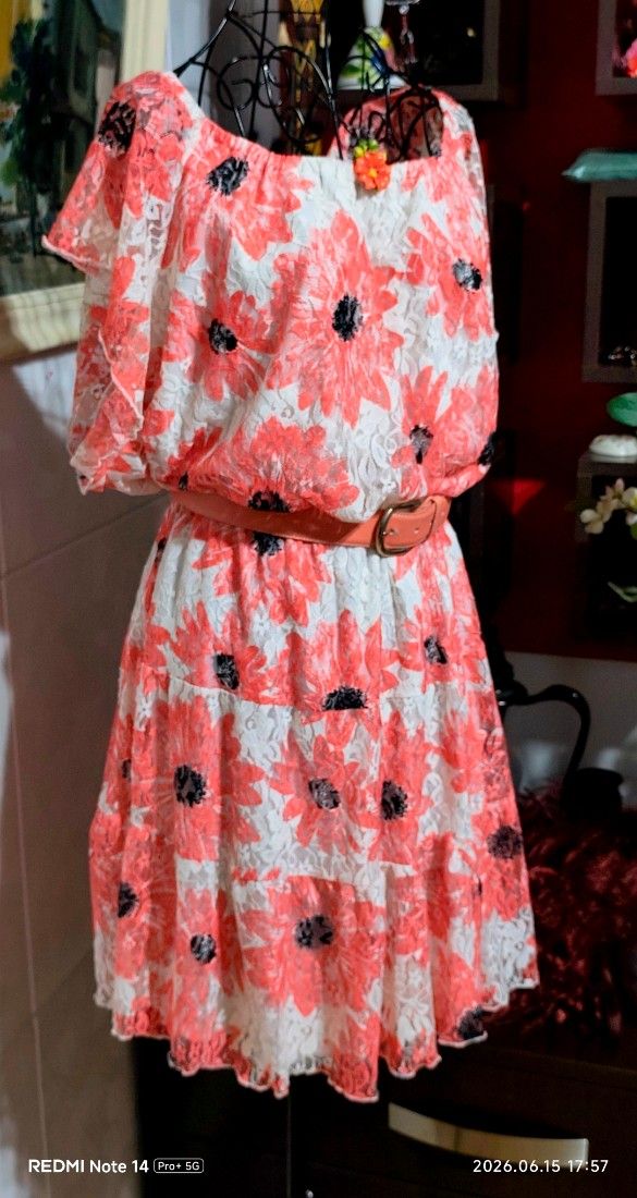 Rochie ampla din dantela mărime xl -xxl