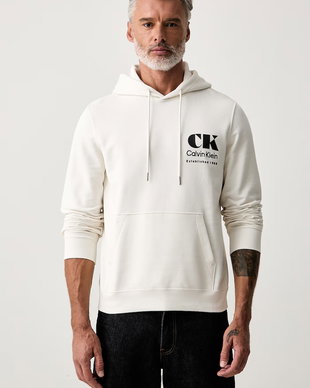 Calvin Klein Jeans hanorac cu glugă pentru bărbați, din bumbac