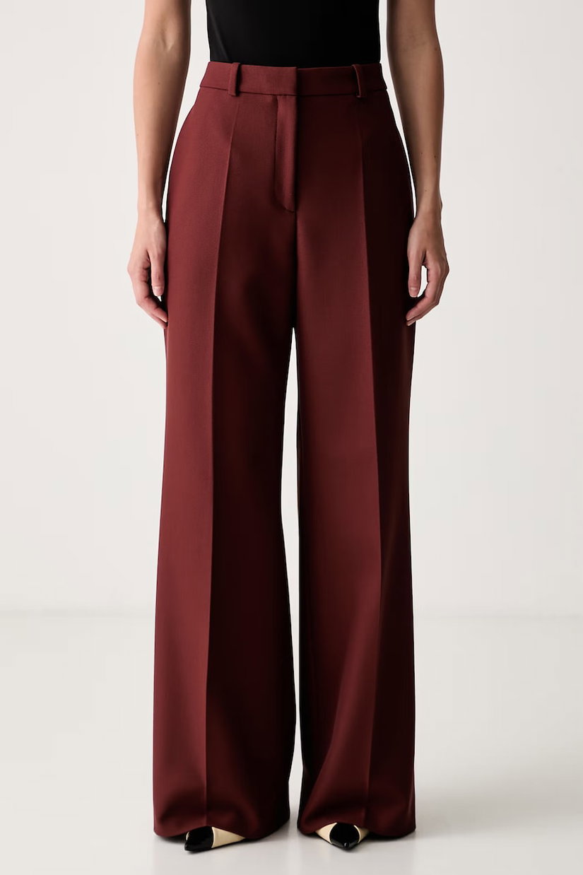 HUGO pantaloni wide leg pentru femei Hasmina