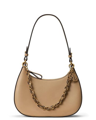 Lauren Ralph Lauren hobo bag pentru femei din piele