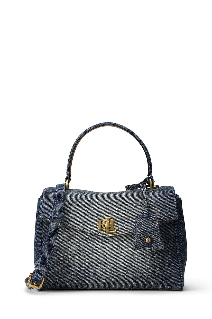 Lauren Ralph Lauren geantă crossbody pentru femei din denim