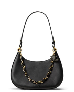 Lauren Ralph Lauren hobo bag pentru femei din piele