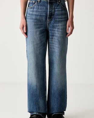 Tommy Jeans blugi relaxed fit pentru femei