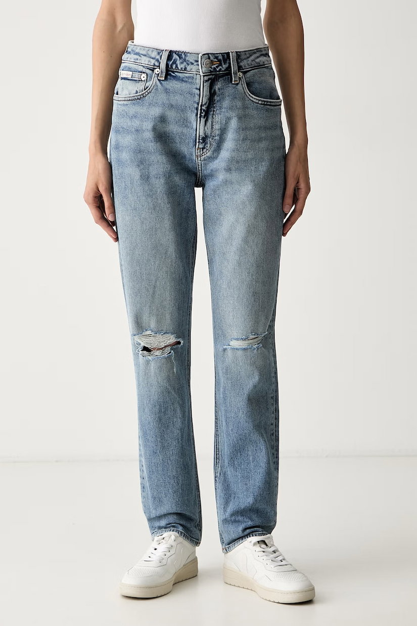 Calvin Klein Jeans blugi mom fit pentru femei