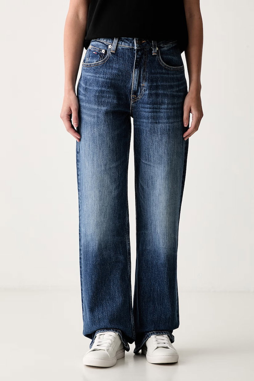 Tommy Jeans blugi relaxed fit pentru femei