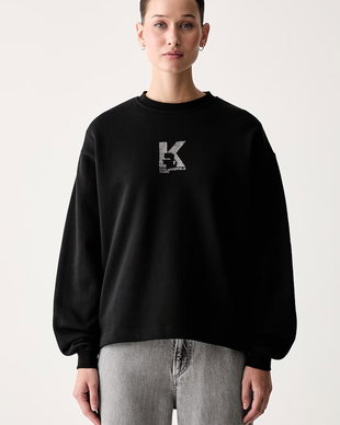 Karl Lagerfeld Jeans hanorac pentru femei din bumbac