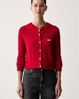 Tommy Jeans cardigan pentru femei cu vâscoză