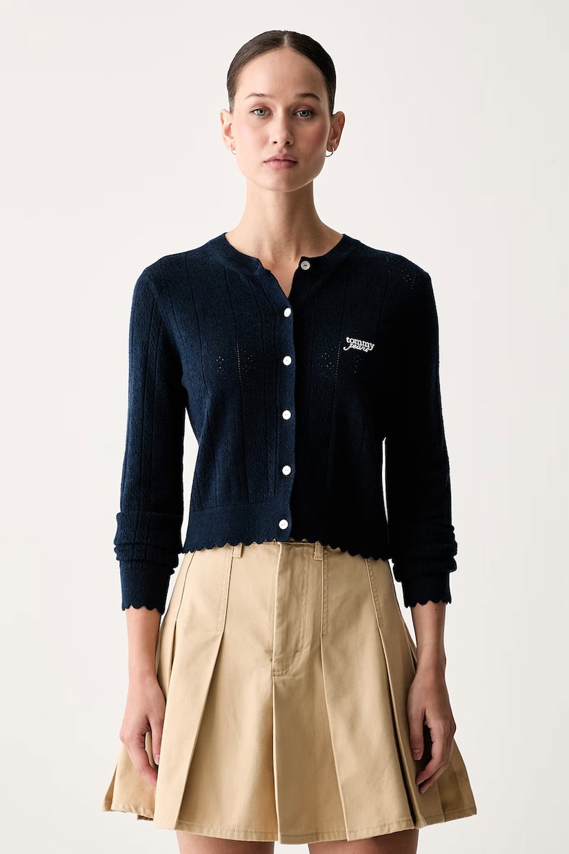 Tommy Jeans cardigan pentru femei cu vâscoză