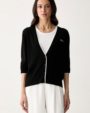 Karl Lagerfeld cardigan pentru femei din lână