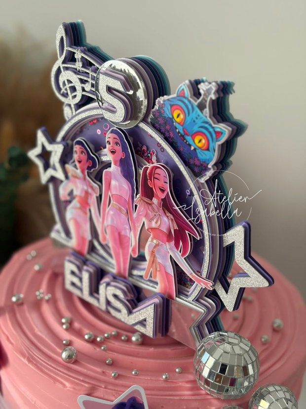 Cake topper HUNTRIX