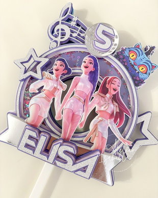 Cake topper HUNTRIX