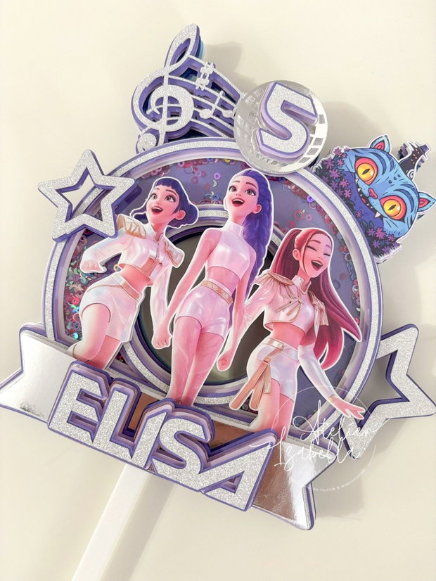 Cake topper HUNTRIX
