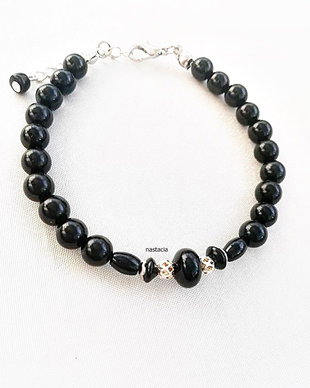 bratara onix negru