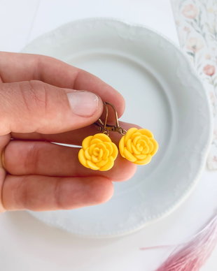 Cercei Yellow Roses