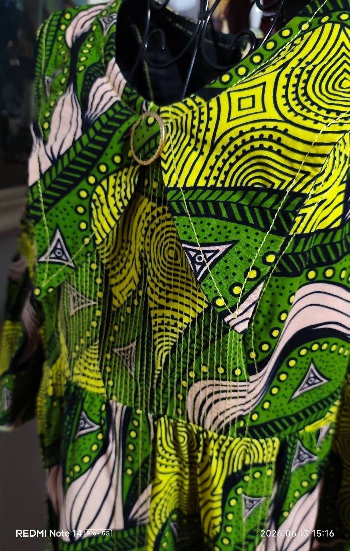 Rochie bumbac africana