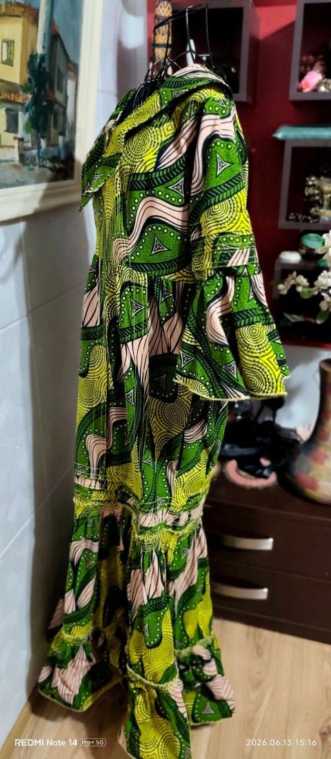 Rochie bumbac africana