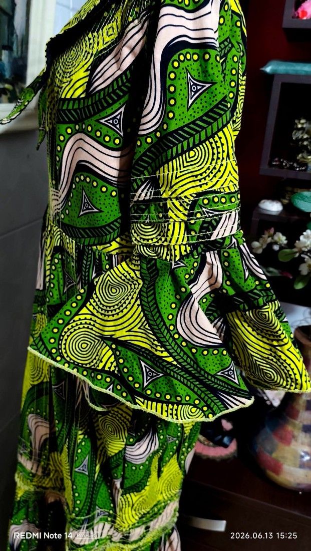 Rochie bumbac africana
