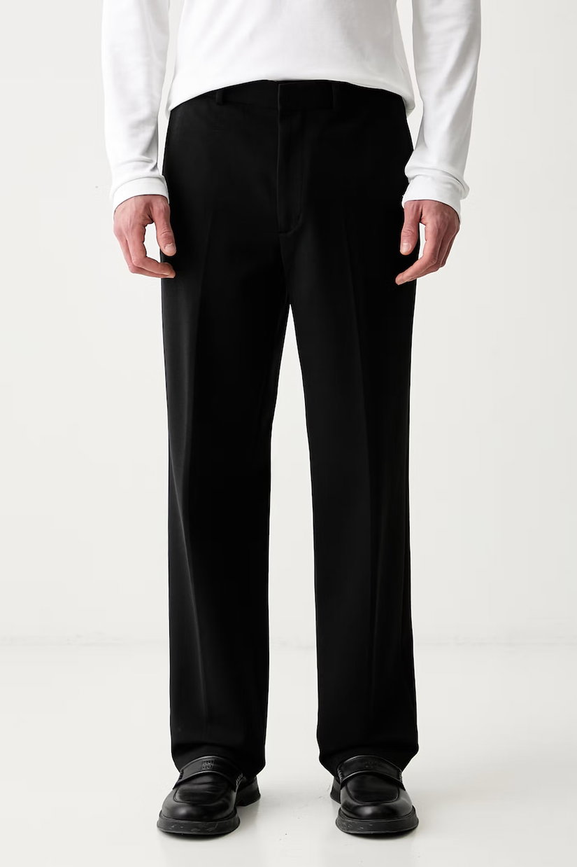 Calvin Klein pantaloni de costum pentru bărbați cu vâscoză