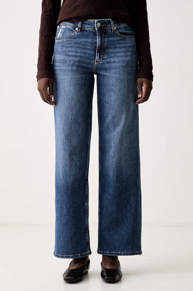 Marc O'Polo blugi wide leg pentru femei