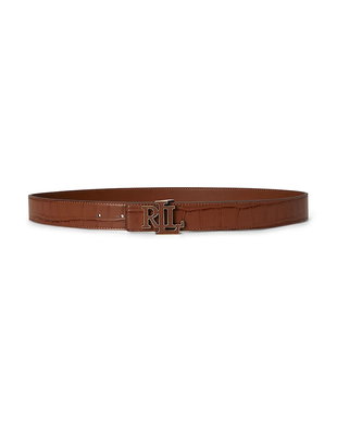 Lauren Ralph Lauren curea reversibilă pentru femei din piele