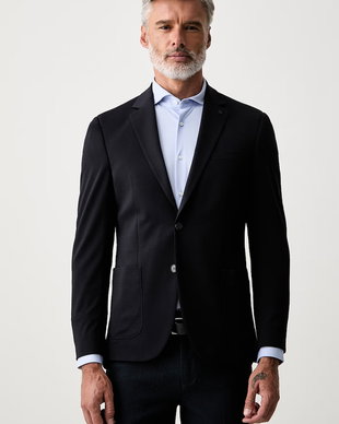 Karl Lagerfeld sacou cu un singur rând de nasturi pentru bărbați cu vâscoză