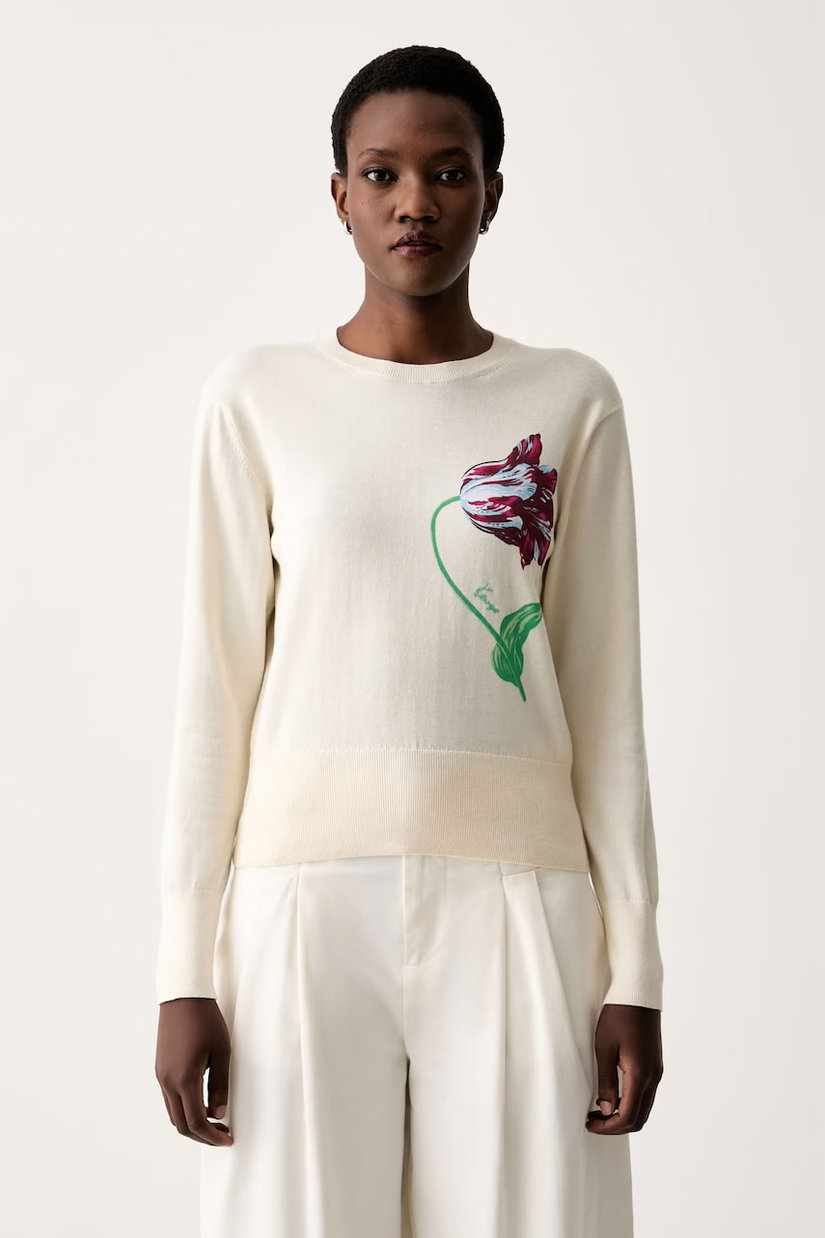 Kenzo pulover pentru femei cu bumbac
