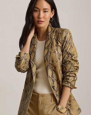 Lauren Ralph Lauren sacou pentru femei cu bumbac