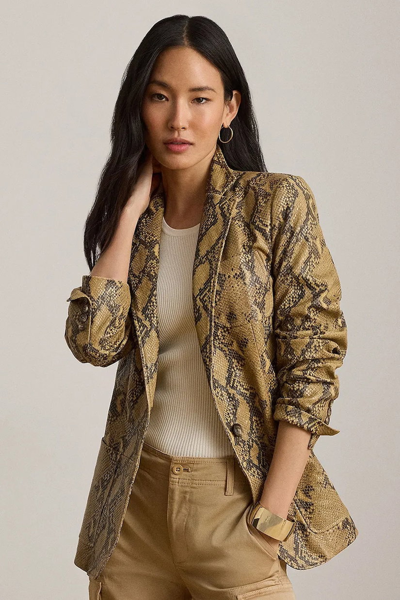 Lauren Ralph Lauren sacou pentru femei cu bumbac
