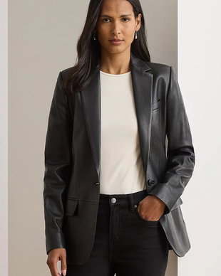 Lauren Ralph Lauren sacou pentru femei din piele