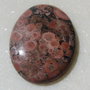 Popee jasper (INDIA - lucrat manual) cabochon aprox 41x30x6.4 mm