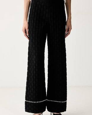 Karl Lagerfeld pantaloni pentru femei cu vâscoză