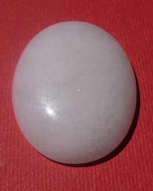 Jad alb cabochon aprox 30x22x6.5 mm
