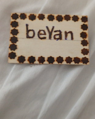 Brelocuri din Lemn Pirogravate Manual - Personalizate