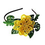 Cordeluta de Par cu Floare Volumetrica