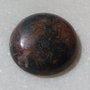 Picasso jasper cabochon aprox 25x7 mm