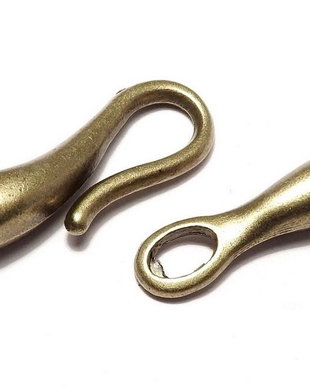 Inchizatoare carlig, bronz, 46x8x8 mm
