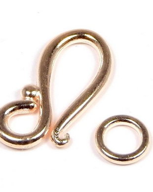Inchizatoare carlig, cupru, 20.5x12 mm