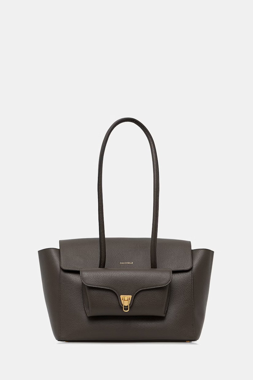 Coccinelle geantă shopper pentru femei din piele DOUBLE BEAT
