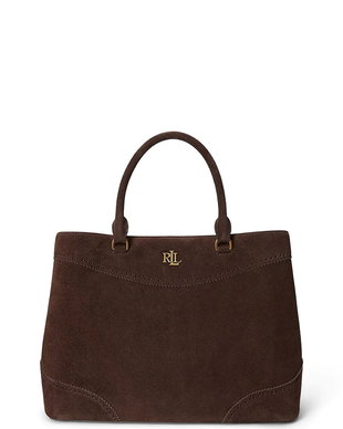 Lauren Ralph Lauren geantă shopper pentru femei din piele întoarsă