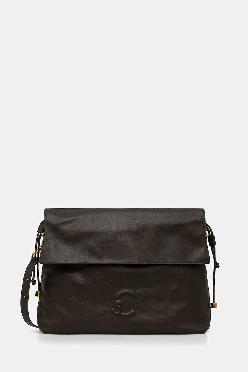 Coccinelle geantă crossbody pentru femei din piele