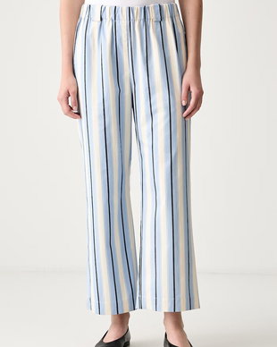 Stine Goya pantaloni straight pentru femei din bumbac